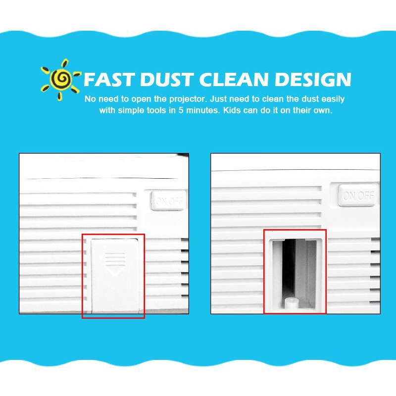 4K HD 3D Mini Smart Projector DLP D-TV AV USB TF Home Theater Cinema GK99