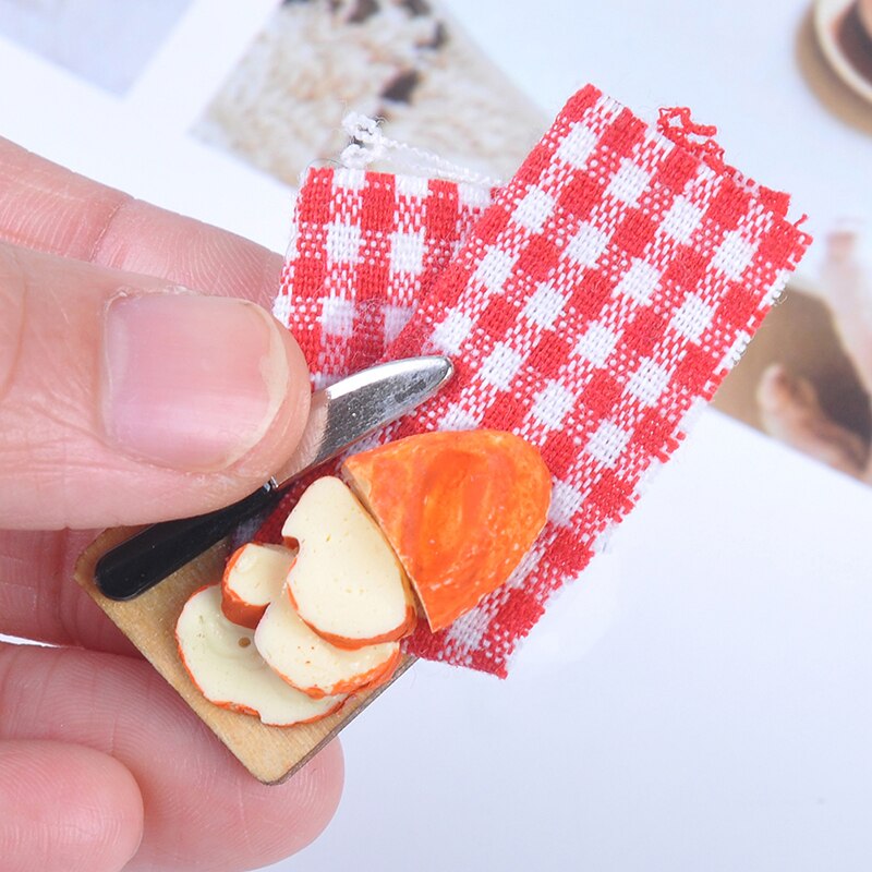 Puppe Pizza Hamburger Brot Schnelle Lebensmittel Täuschen Spiel Kunststoff Miniatur Lebensmittel freundlicher Küche Schneiden Spielzeug freundlicher Bildung Spielzeug