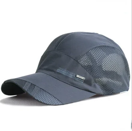Sportpetten Zomerzonnehoed voor heren Dames Vissen Honkbalhoed UV-bescherming Buiten Sneldrogend Lichtgewicht Mesh Ademende pet: Army Green
