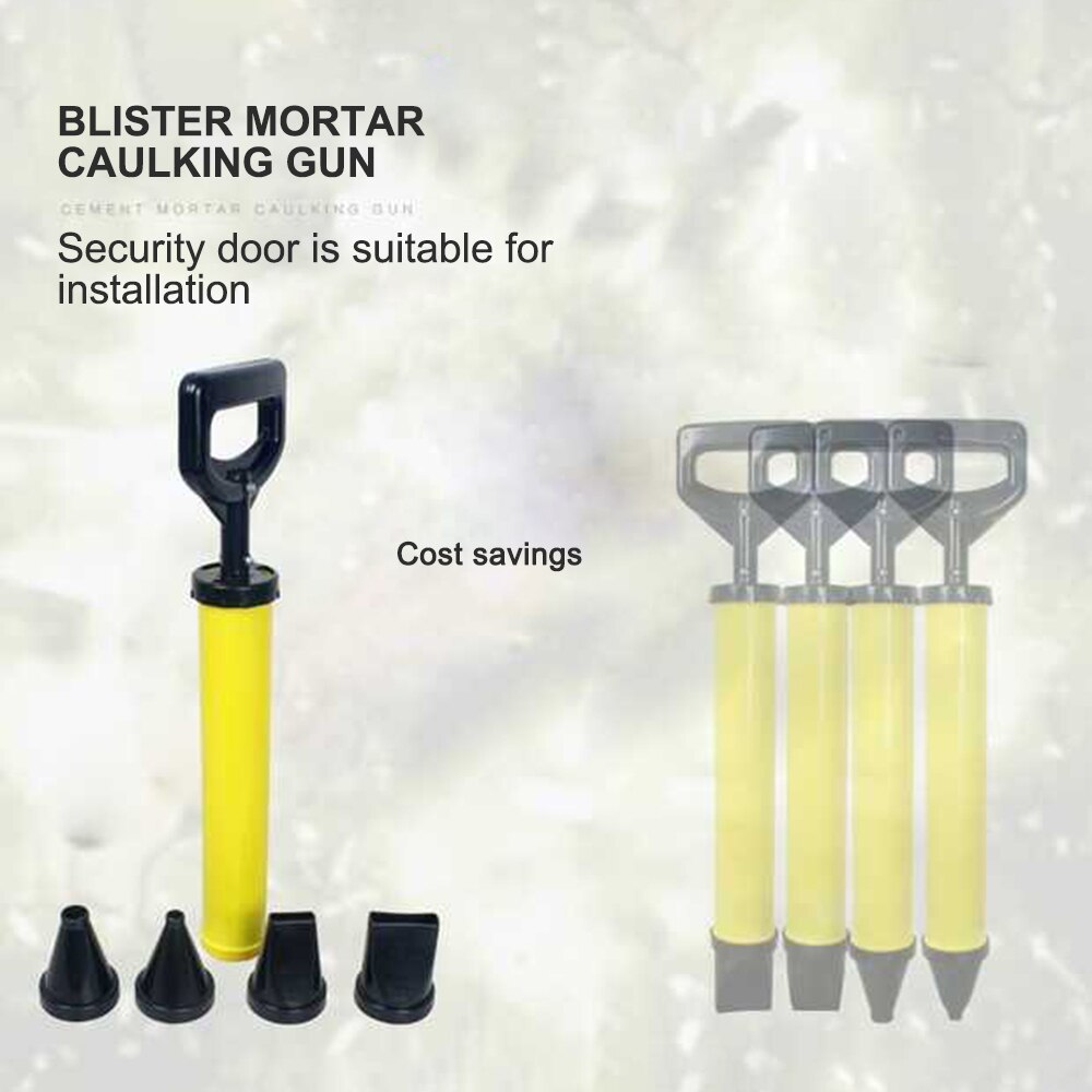 Kitpistool Cement Lime Pomp Grouting Mortel Spuit Applicator Grout Vullen Gereedschap Met 4 Nozzles