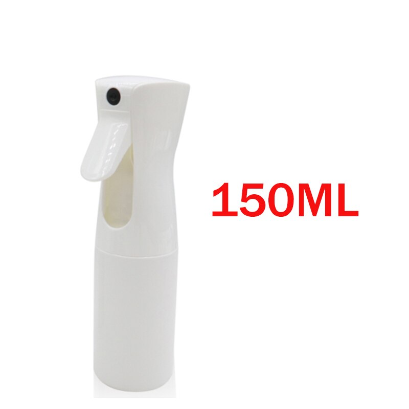 300/250/150ml frisør spray flaske genopfyldelig tom tåge hår vand spray flaske frisør barber værktøj peluqueria: 150ml hvide
