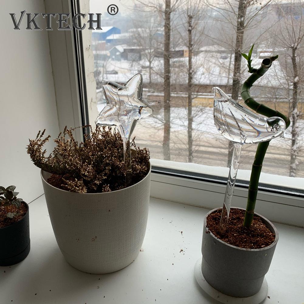 PVC Flower Automatic Watering Device Houseplant Plant Pot Imitation Bird Good Permeability Home Garden Plant Growing Accessories