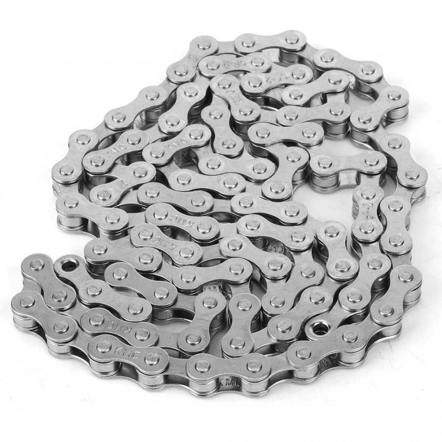 98 sectie Fietsketting Roestvrij Staal Anti-roest MTB Single Speed Bike Chain Links Voor HBRID Vouwfiets Vervanging onderdelen