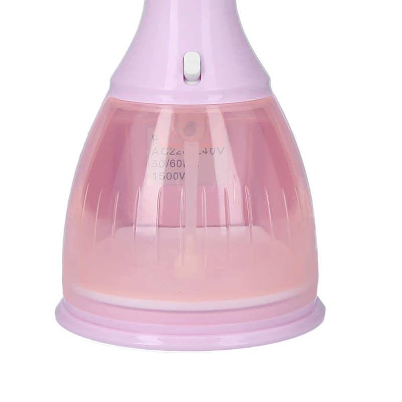 Ironing Machine 1500W Garment 280ml Hand-Held Iron Steam Machine Pink EU 220-240V Steam Wrinkle Remover