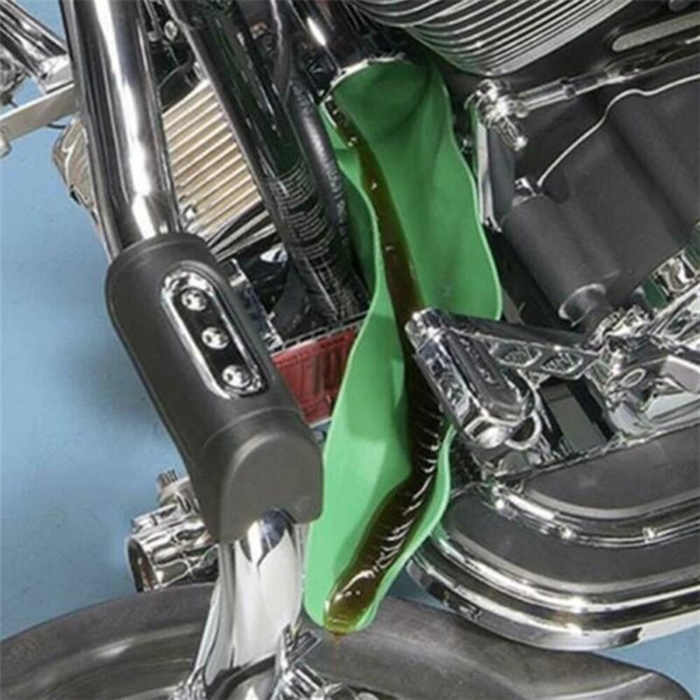vert Flexible Drainage huile Guide outil huile Guide plaque huile Guide outil toute forme pliage entonnoir restaurer à l'original