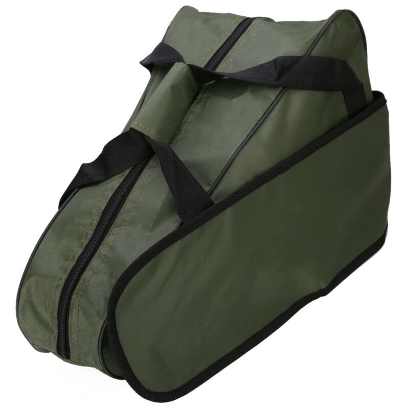 Bolsa de transporte para motosierra resistente a la lluvia, funda protectora, caja de soporte, P0RE: 22 Inches Army Green