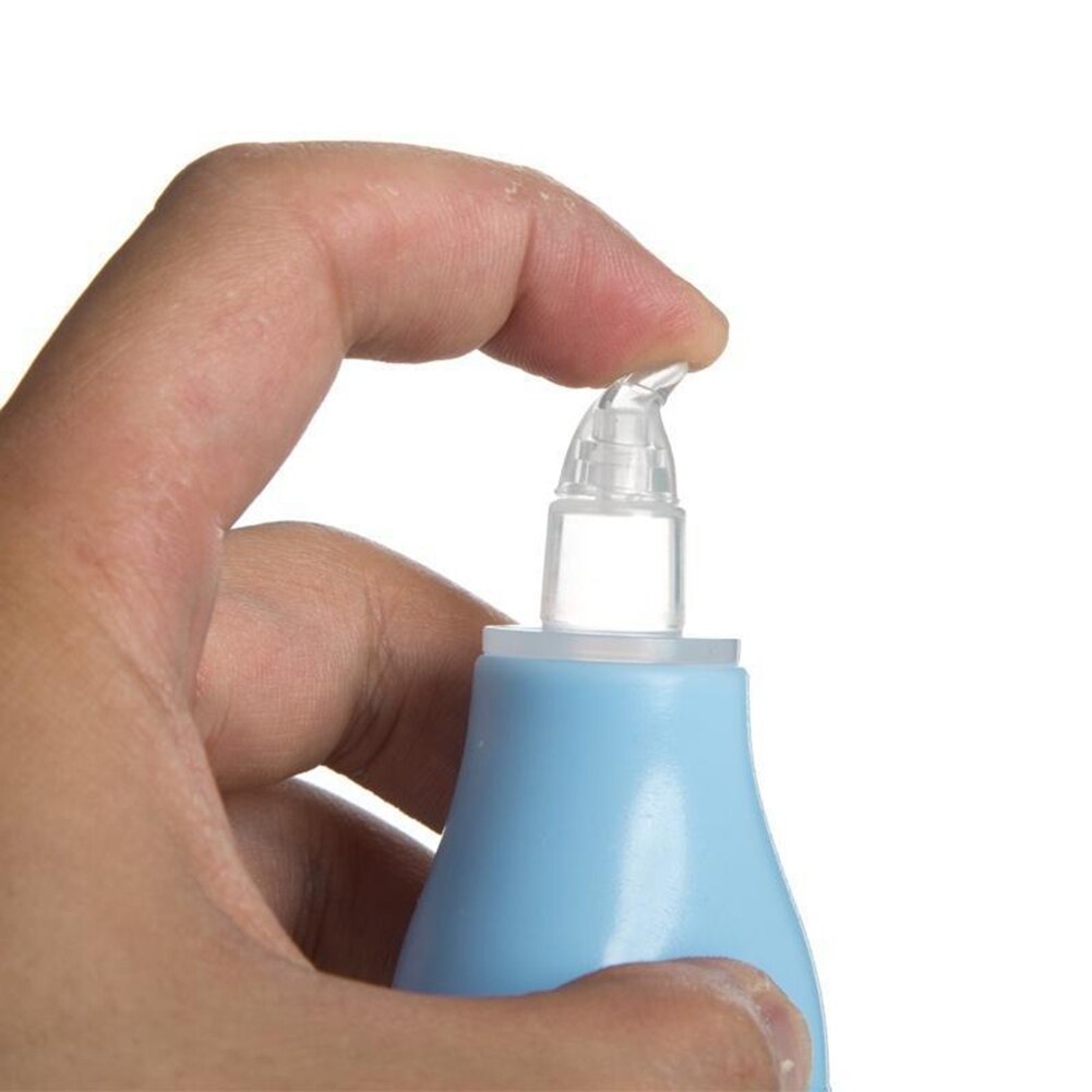 Newborn Baby Soft Silicone Nose Aspirator Toddler Nose Cleaner Infant Snot Vacuum Sucker Soft Tip Cleaner Baby Care