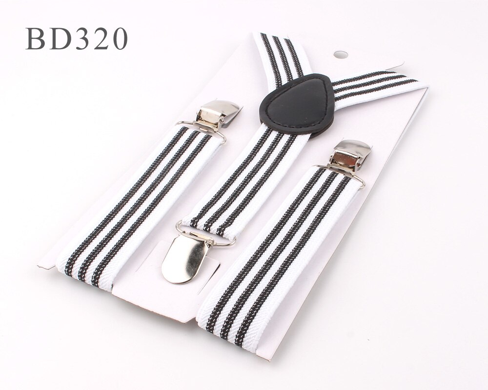 Adjustable Kids Suspenders Elastic Striped Suspender Candy Color Children Braces Wedding Accessories Girls Boys Straps: MULTI