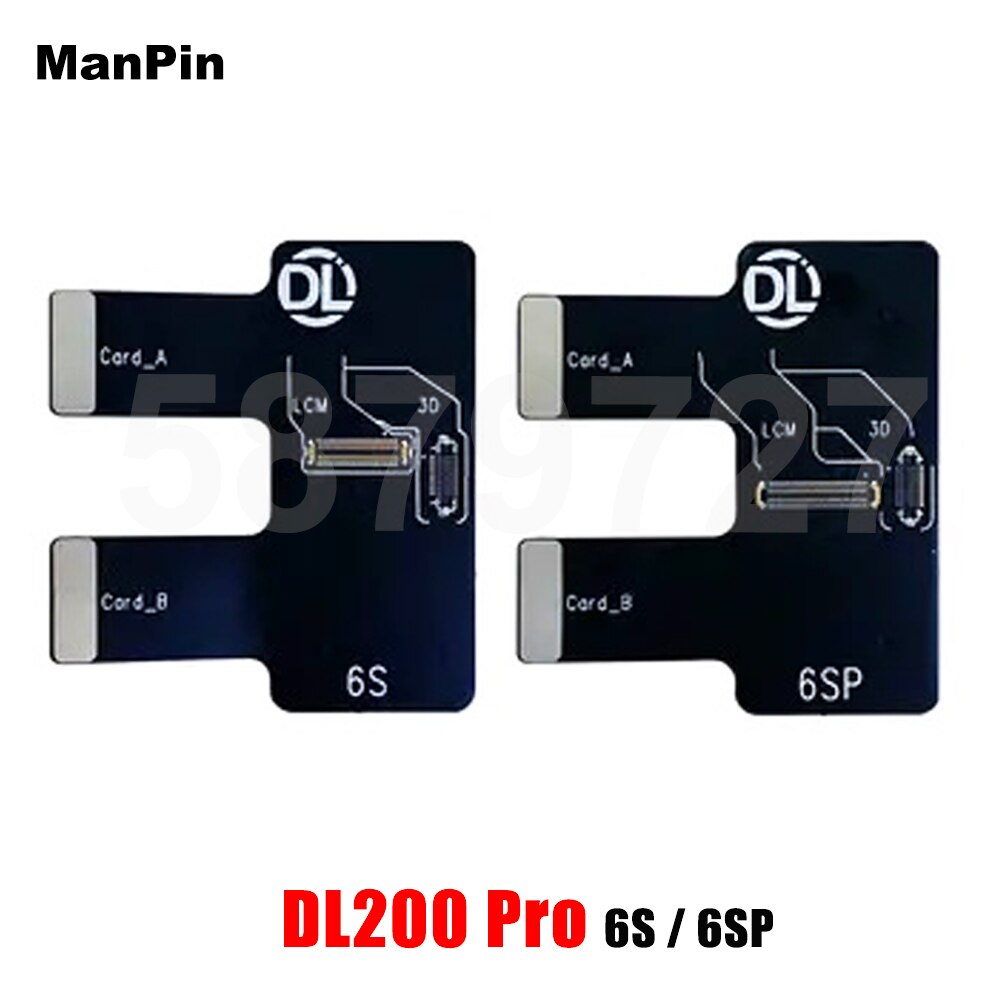 Testeur d&#39;écran LCD DL200 Pro, pour iPhone 12 Mini MAX 11 XS XR 8 7 6S Plus, Huawei iWatch, True Tone, test tactile 3D: 6S 6SP