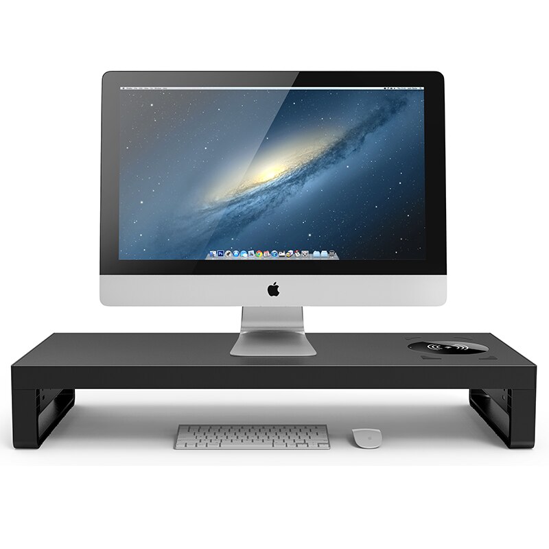 Comnenir X-1 wireless charger monitor stand USB hub