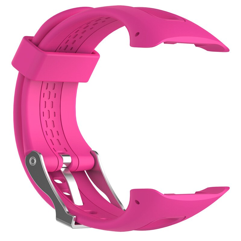 Silicone Watch Strap for Garmin Forerunner 10 15 GPS Running Sports Watch Small Large for Women Men Replacement Bands with Tools: rose red / 22cm for women