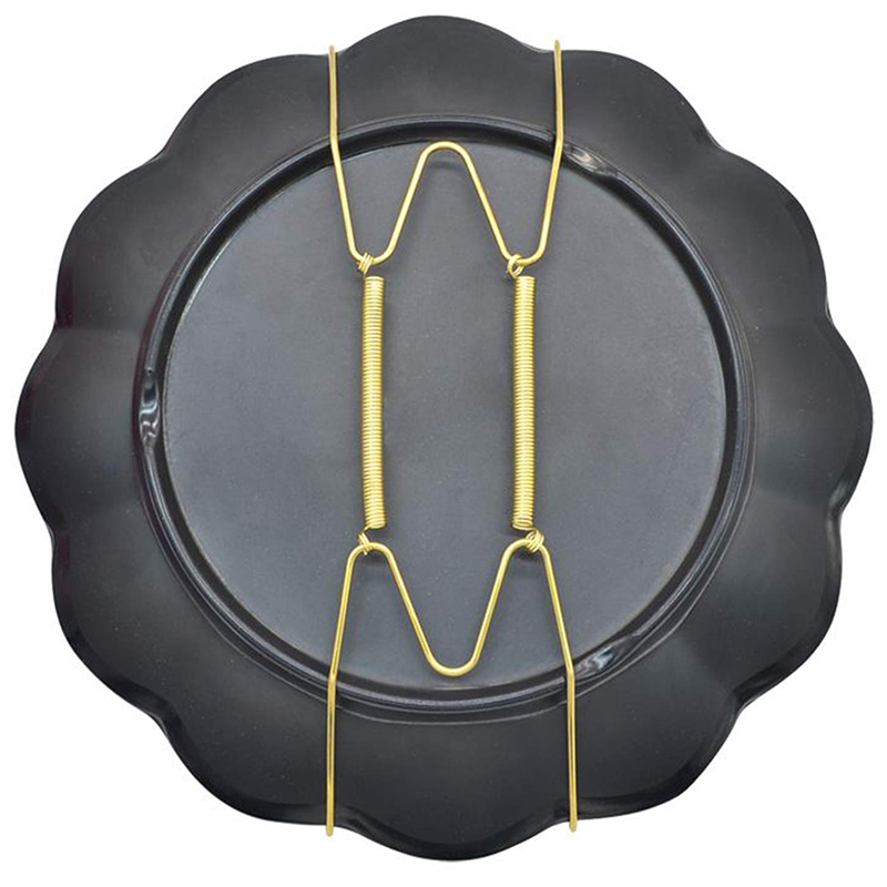 10 Pack Plate Hangers, 6 Inch Wall Plate Hangers and 10 Pack Wall Hooks, Compatible 5 To 7 Inch Decorative Plates, Antique China