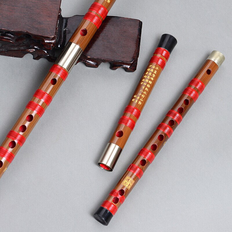 Guangya bitter bamboo second section bamboo flute beginner playing transverse flute instrument