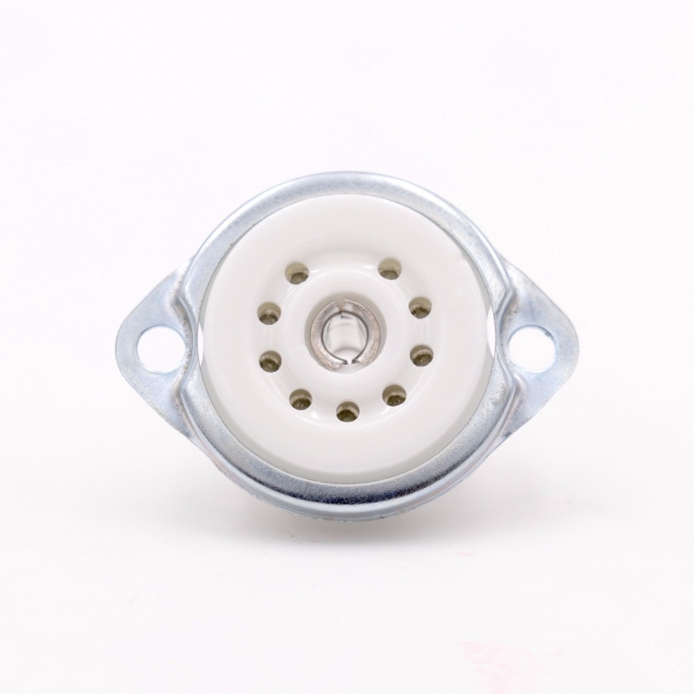 10 Stck Chassis Montieren 9Stift Keramik Vakuum Rohr Buchse Basis FÜR 12AX7 EF86 6922 EL84 6DJ8 12AU7 12beim7 Hifi Audio- gitarre Rohr Ampere