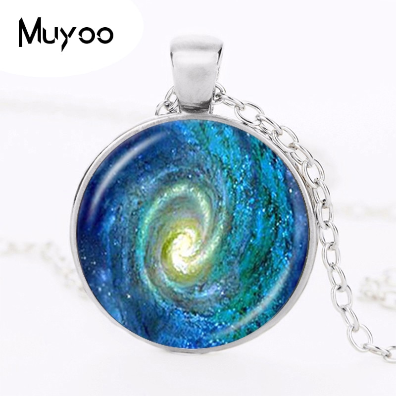 Thors Helm Nebula Ketting Galaxy Astronomie Hanger Zonnestelsel Sieraden Space Universe Ketting Melkweg Sieraden HZ1