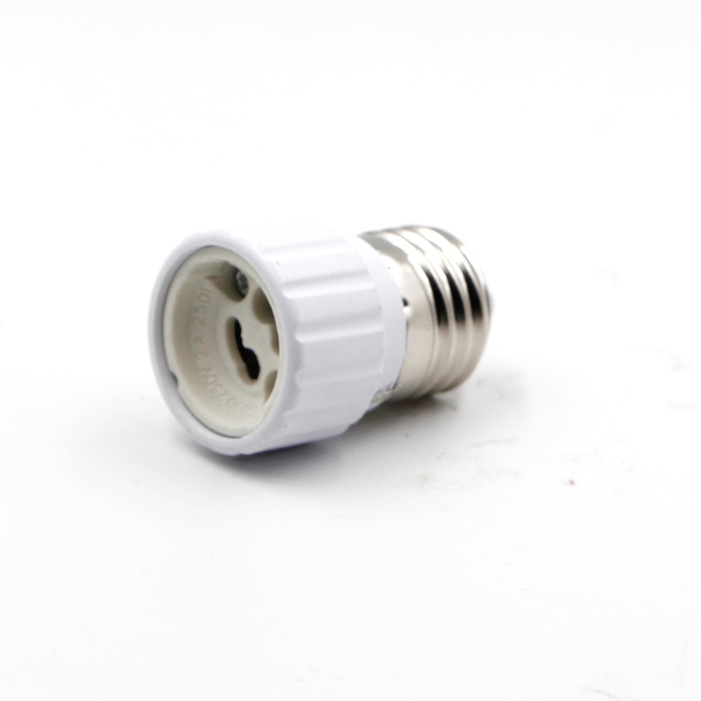 E27 naar GU10 Converter LED Light Lamp Adapter Adapter Schroef Socket keramische materiaal E27-GU10 SOCKET LAMP BASIS