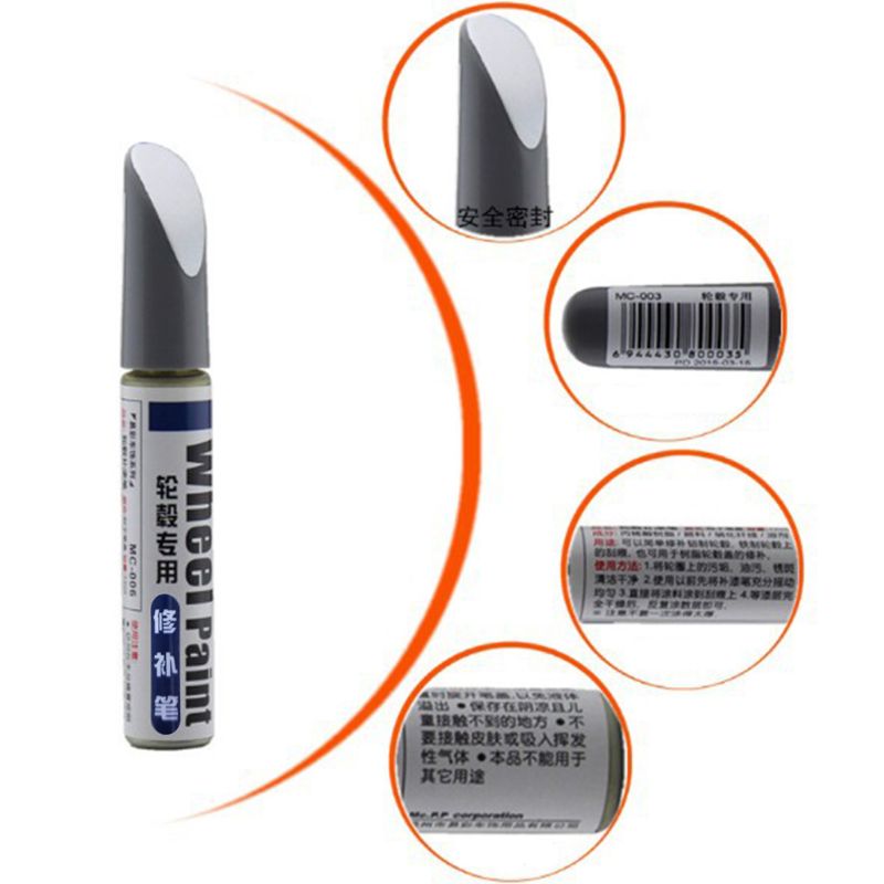 Maling pen hjul rim ridse pen pigment hjul rim ridse pen