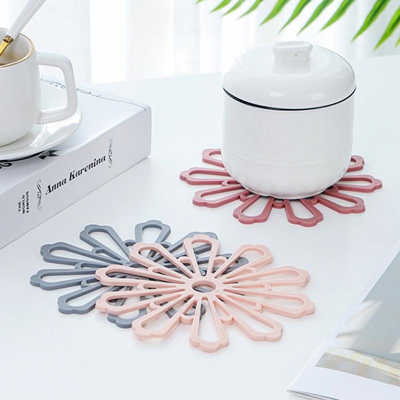 Rubber Keuken Placemats Placemats Hittebestendig Pannenlap Kopjes En Bekers Drank Onderzetters Potholders