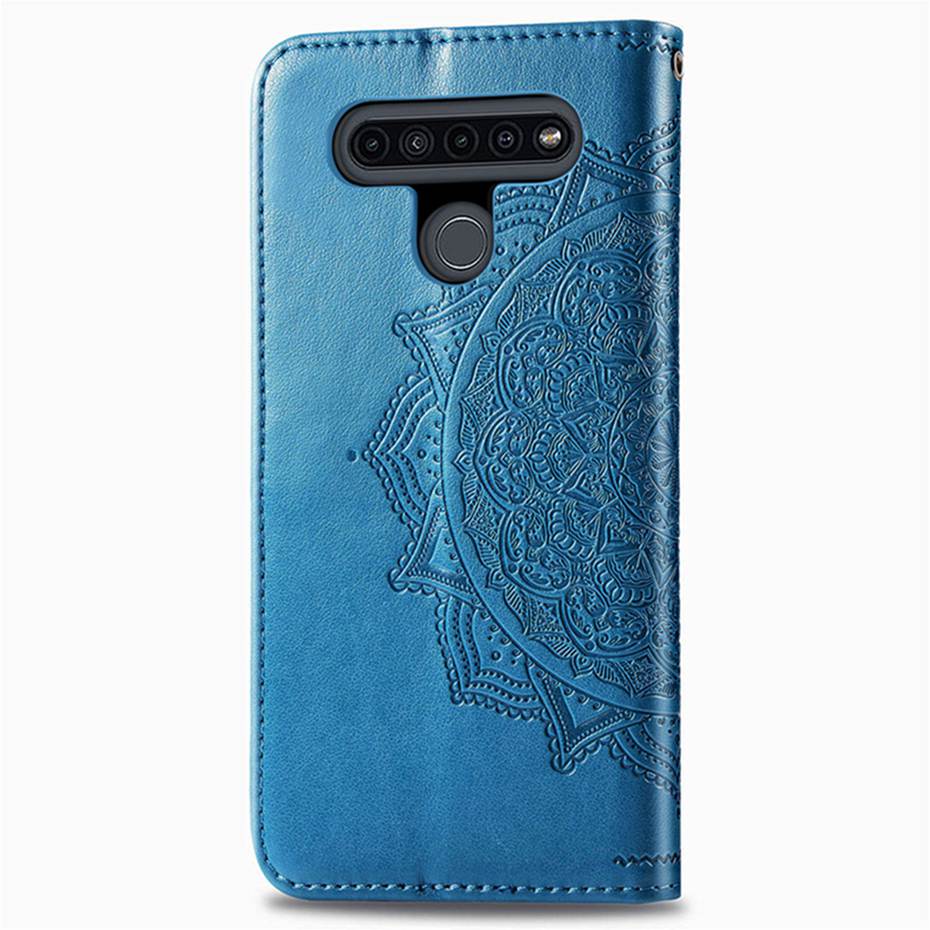 Luxury Leather Case For Coque LG K51s Case Cover Wallet Flip Case For Funda LG K51S K51S Etui Phone Case