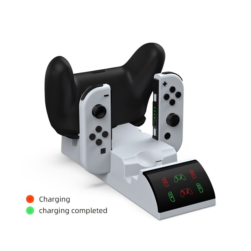 Controller Charging Dock Station for Switch / Switch OLED/Switch Pro/ Pokeballs Model, Controller Charger Dock Station N0PB