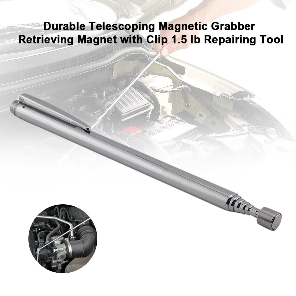 Magnetic Telescoping Magnetic Grabber Retrieving Magnet 12-55cm Length 1.5 Ib Repairing Tool Hold Car Acessories