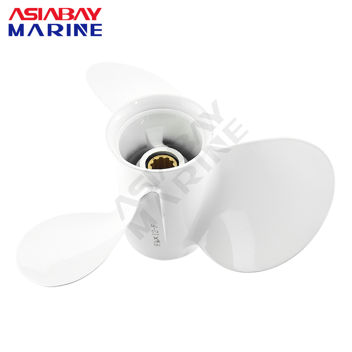 Outboard Propeller For Yamaha 20hp 25hp 30hp 9 7/8*12 Boat Motor Aluminum Alloy Screw 3 Blade 10 Spline Ship Marine Engine Part