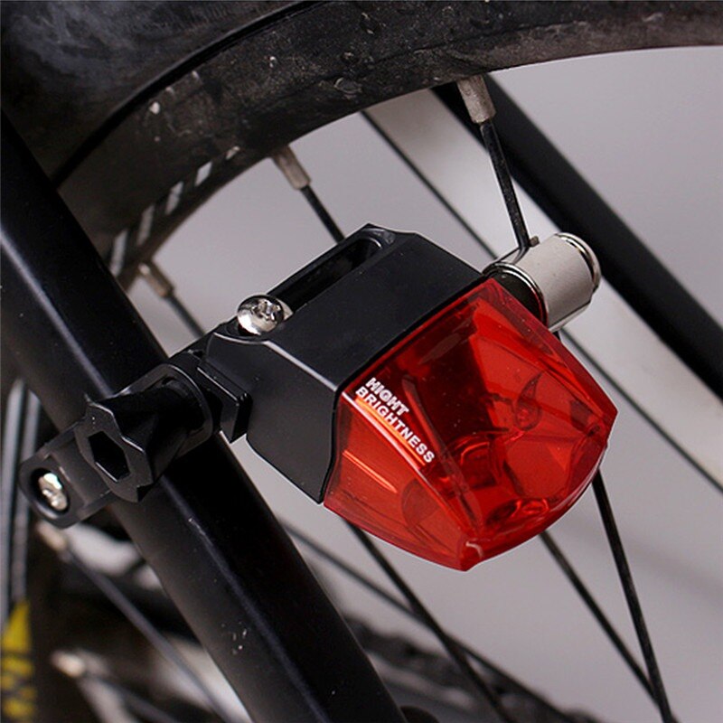 Balight Fahrrad Zubehör Fahrrad Lichter Induktion Schwanz Licht Fahrrad Warnung Lampe Magnetische Erzeugen Wasserdichte Rücklicht