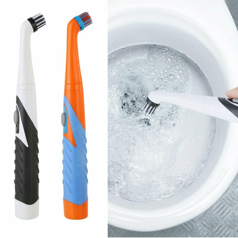 4 Heads Super Sonic Scrubber Cleaner Multifunctional Electric Brush House Dust Helper Kitchen Household Cleaner Brush