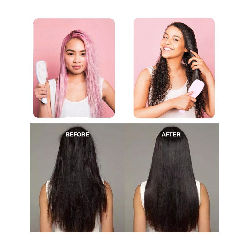 Magic Comb Anti-static Massage Hair Brush No Tangle Detangle Shower TT Combs For Salon Barber Styling Tools Hairdressing