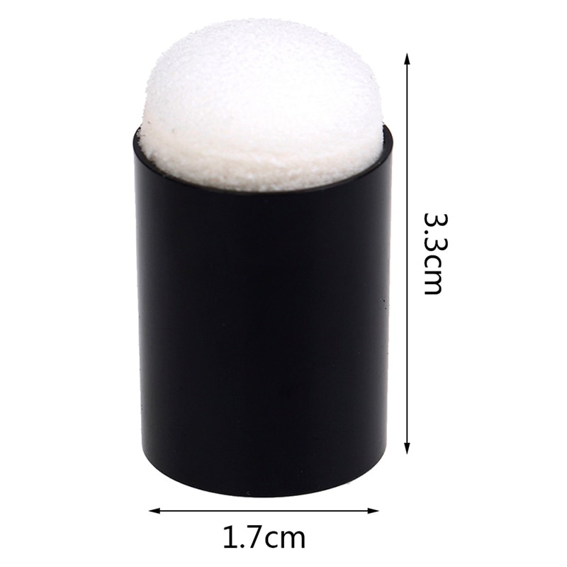 10 sztuk gąbka palec Daubers pianki malowanie palcami zestaw rzemieślniczy malowanie palców rysunek gąbka pianka palec kreda atramentu