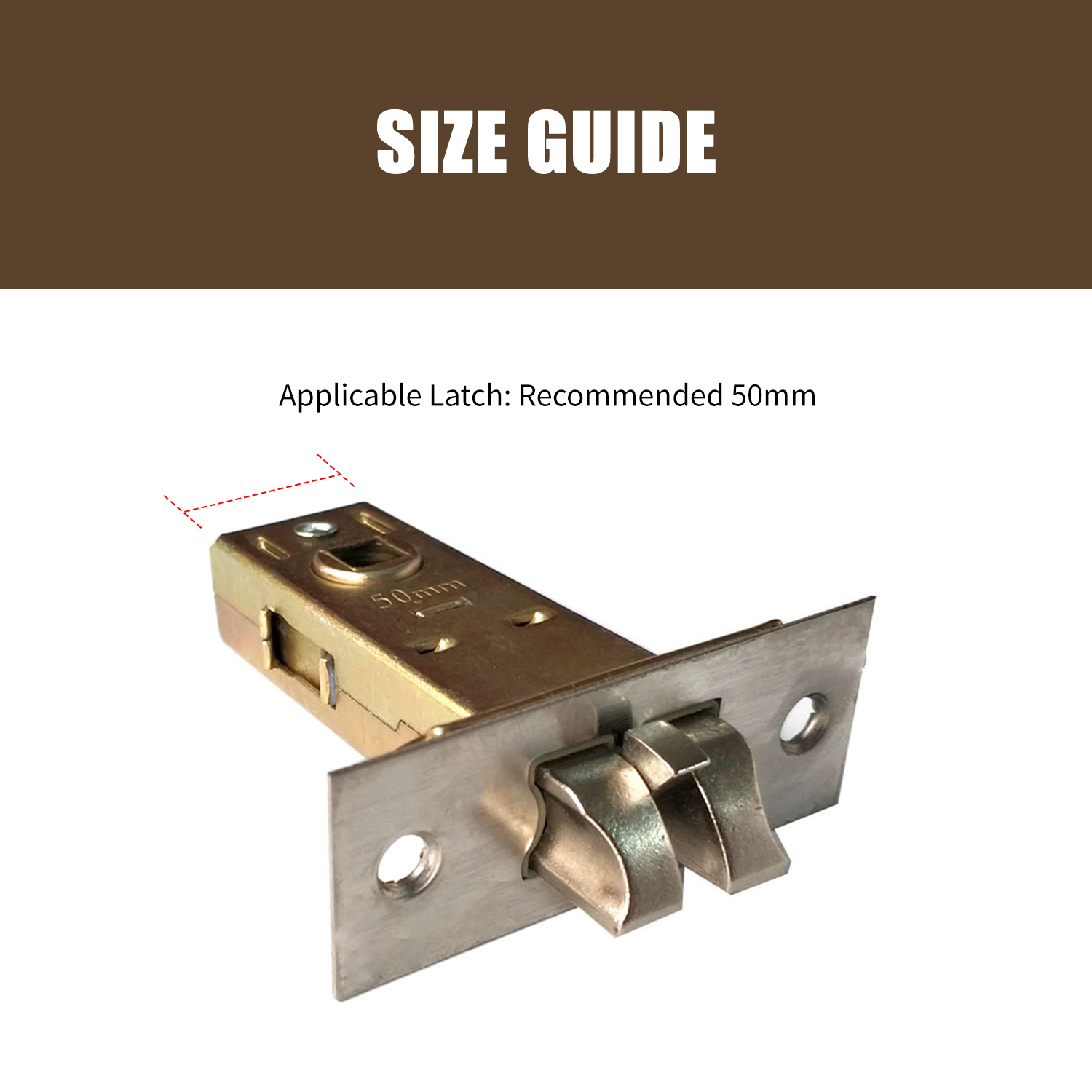 Privacy Bathroom Door Lever Lock Set for Home Interior Door Zinc Alloy Heavy Duty Bedroom Door Lock Handle with 3 Keys