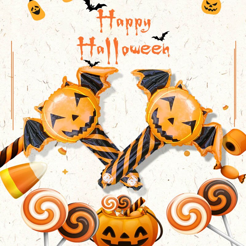 Mini Cartoon Halloween Balloons Inflatable Toys Air Balloons Halloween Decorations Globos Eye Spider Pumpkin Devil Pumpk Balloon