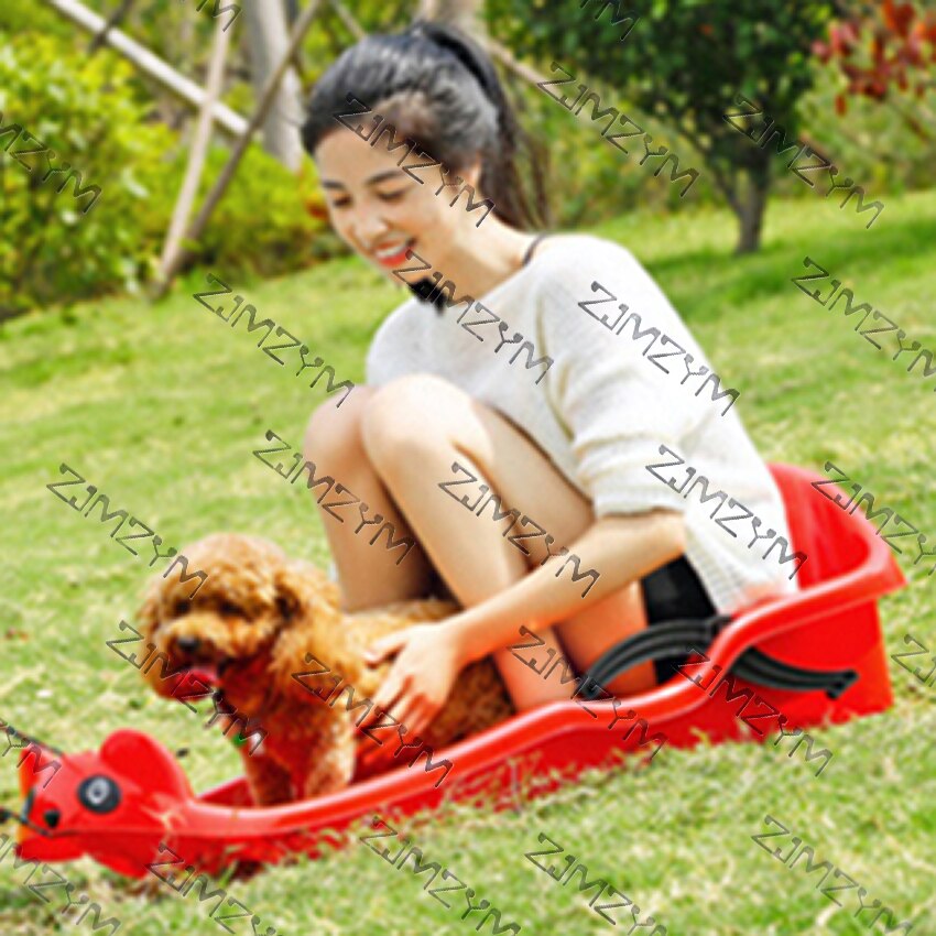 1737 Big Size Ouder Kind Volwassen Dubbele Zand Gras Boord Outdoor Hdpe Vergrote Verdikte Snowboarden Slee Snowboard