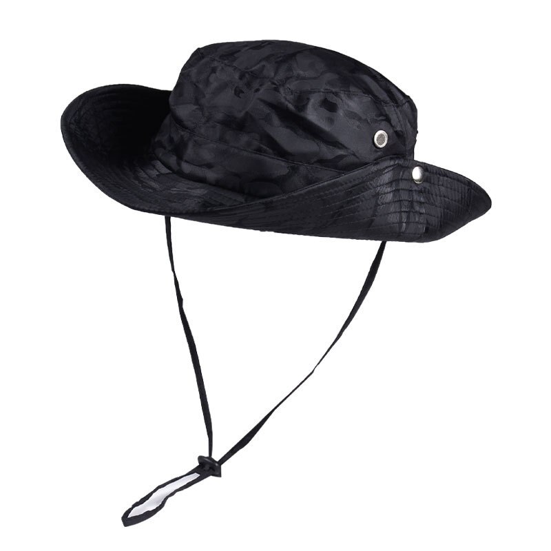 Sombrero de pescador de protección UV, sombrero de pescador para pesca, sombrero de pescador para exteriores, sombrero de cubo impermeable de paja, sombrilla plegable de secado rápido: B
