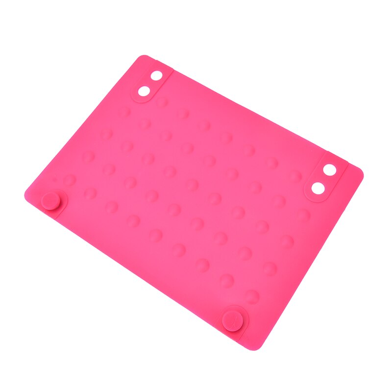 Hittebestendige Siliconen Mat Haar Professionele Styling Tool Anti-Warmte Matten Voor Stijltang Krultang: A-SH-HB-278-PK