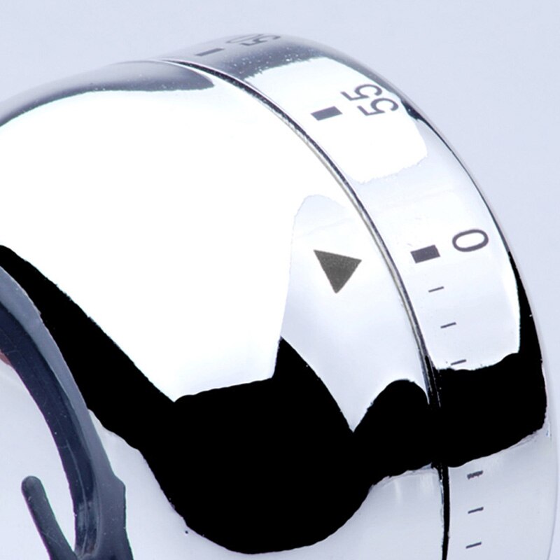 60 Minute Kitchen Timer Alarm Mechanical Teapot Shaped Timer Clock Counting Tools HY99