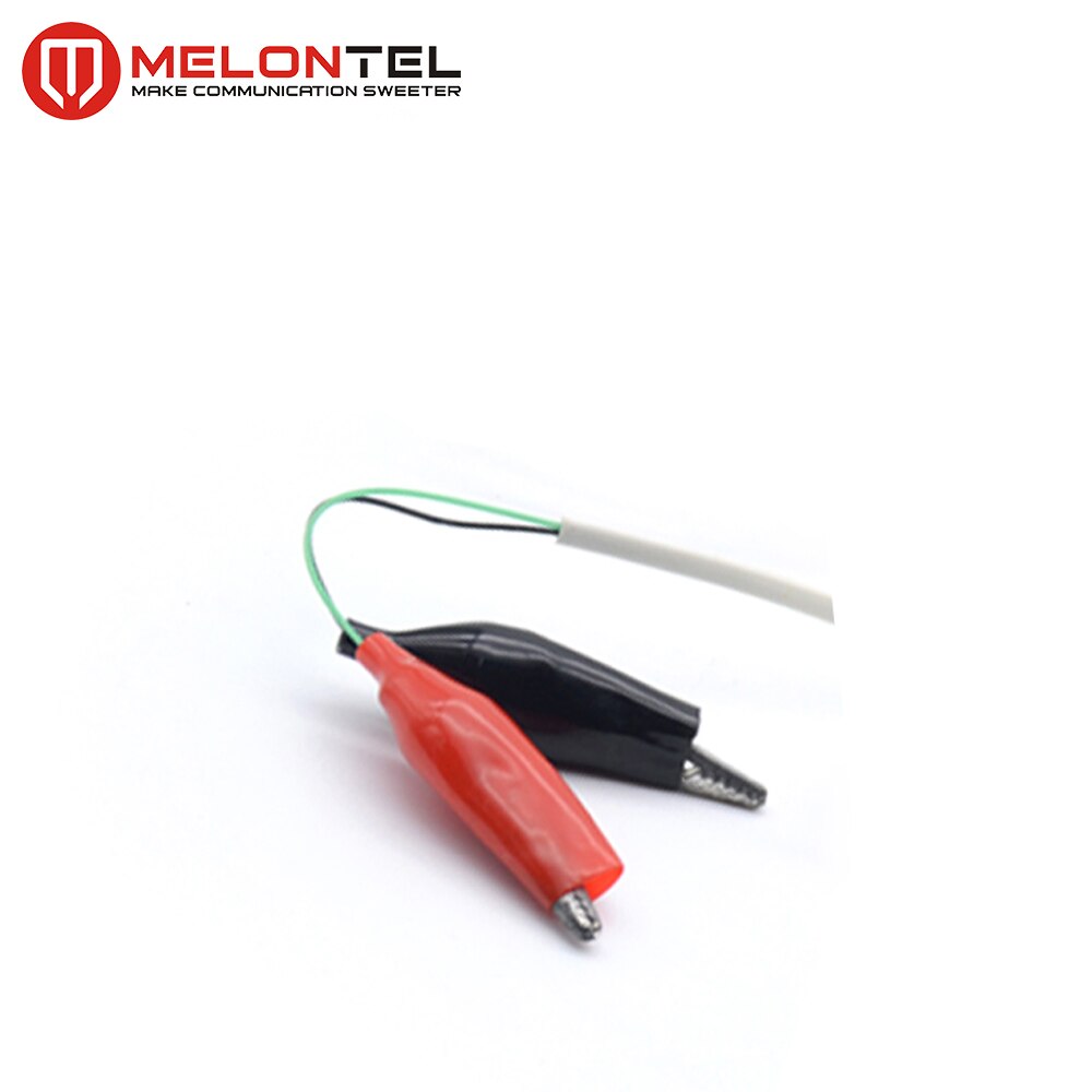 MT-2154 2 pin test kabel RJ11 stecker telecom test kabel mit alligator clip