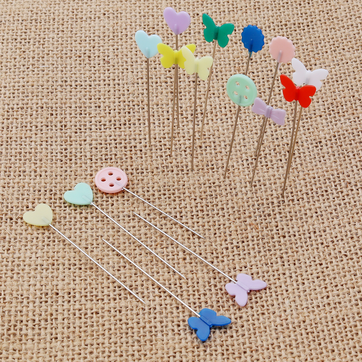 50 teile/schachtel Edelstahl Schneiderei Stifte Stickerei Patchwork Stifte NäHenne Nadel Werkzeuge Für DIY Geschmack Kleidung Zubehör