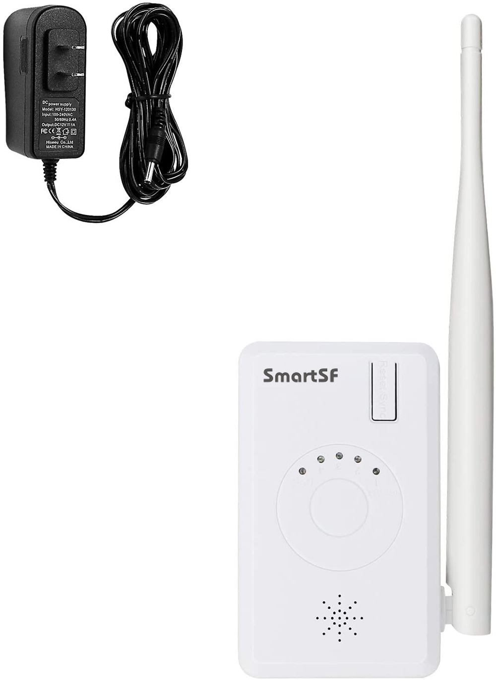 SmartSF WiFi Range Extender Wireless Repeater IPC Router for home Security Camera System Wireless support 2.4 Ghz IPC
