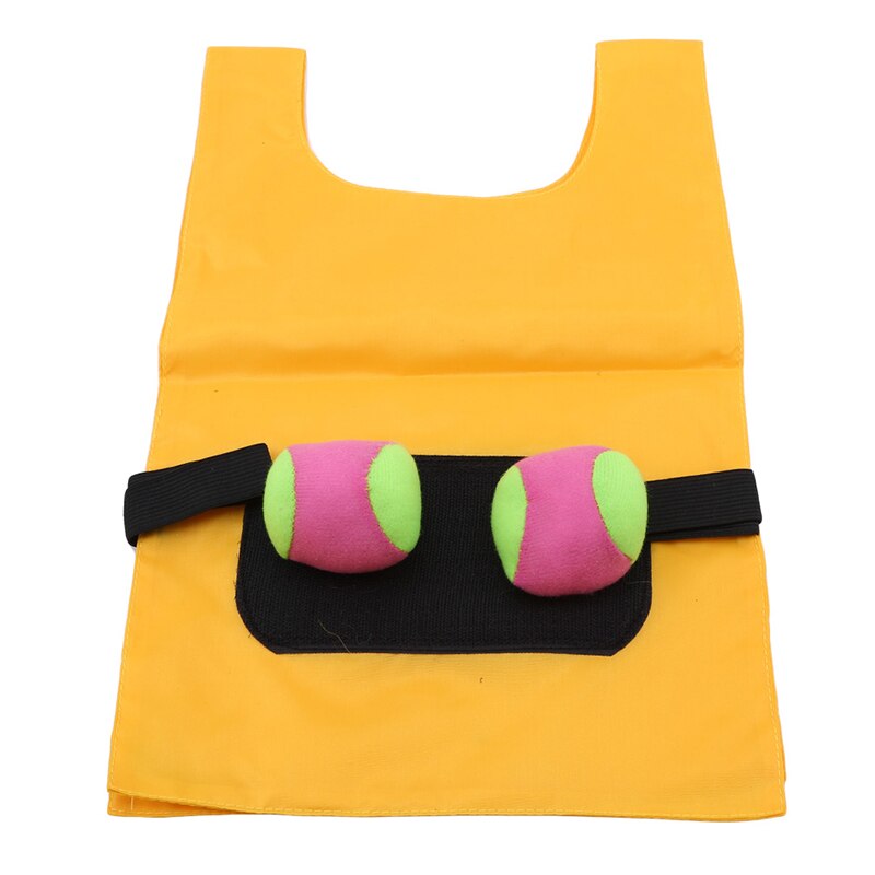 Kids School Outdoor Vangst Pull Ballen Games Activiteit Kleuterschool Apparatuur Educatief Speelgoed Sport Vest Voor Kinderen: yellow