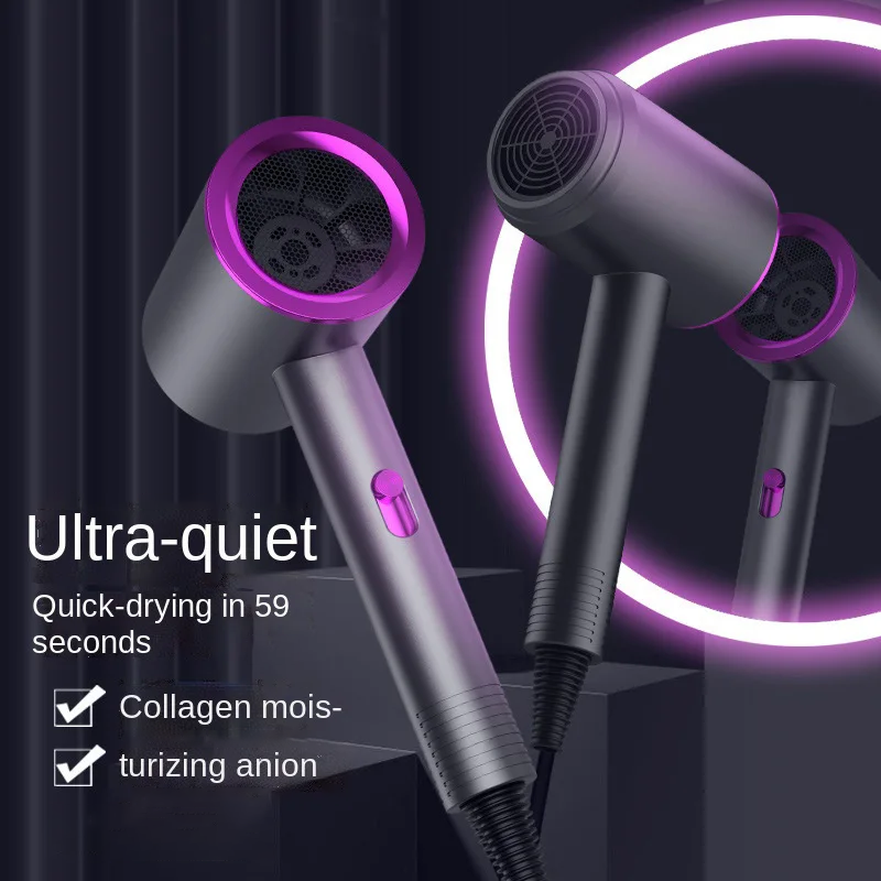 Secador de cabelo de alta qualidade e baixo preço frete grátis disponível em ue, eua, reino unido plugues 110v ~ 240v tensão escova de cabelo elétrica de segurança