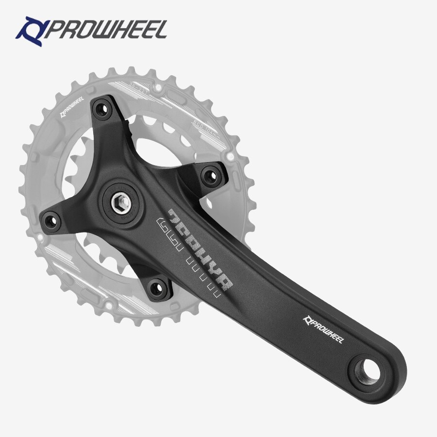 Prowheel mtb mountainbike kranksæt 170mm 175mm 30/32/34/36/38/40/42t kædering 64 104 bcd firkantet konisk krank cykel kranksæt
