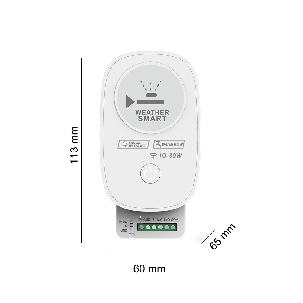 APP Control Electric Solenoid Garden Yard Lawn Sprinkler Timer Watering System WIFI Smart Irrigation Outdoor Easy Use ABS