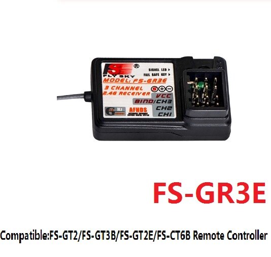 Flysky FS-GR3E Afhds A8S BS6 Ontvanger Rc Ontvanger Voor Fs GT3B GT2 GT3C GT2E CT6B Zender Rc Auto Vrachtwagen Boot onderdelen