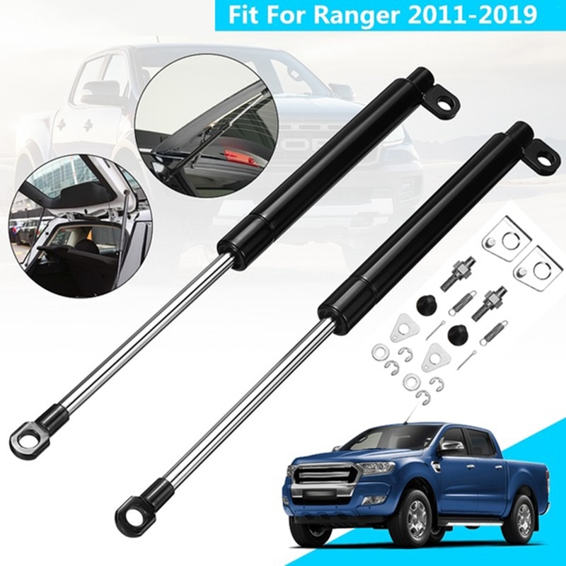 1 Pair Tailgate Slow Down & Easy Up Strut Set Support Rod for Ford Ranger T6 Xl Px Xlt Wildtrak: Default Title