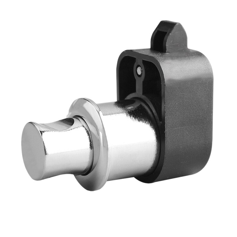 Mini Push Lock Camper Car Push Button Catch Lock RV Caravan Boat Home Cabinet Drawer Safety Latch Furniture Hardware