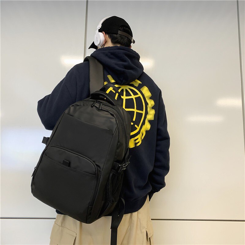 Men's Laptop Backpack 15.6‘’ Waterproof Travel Backbag University student book bag College School Bags For Teenager Boys