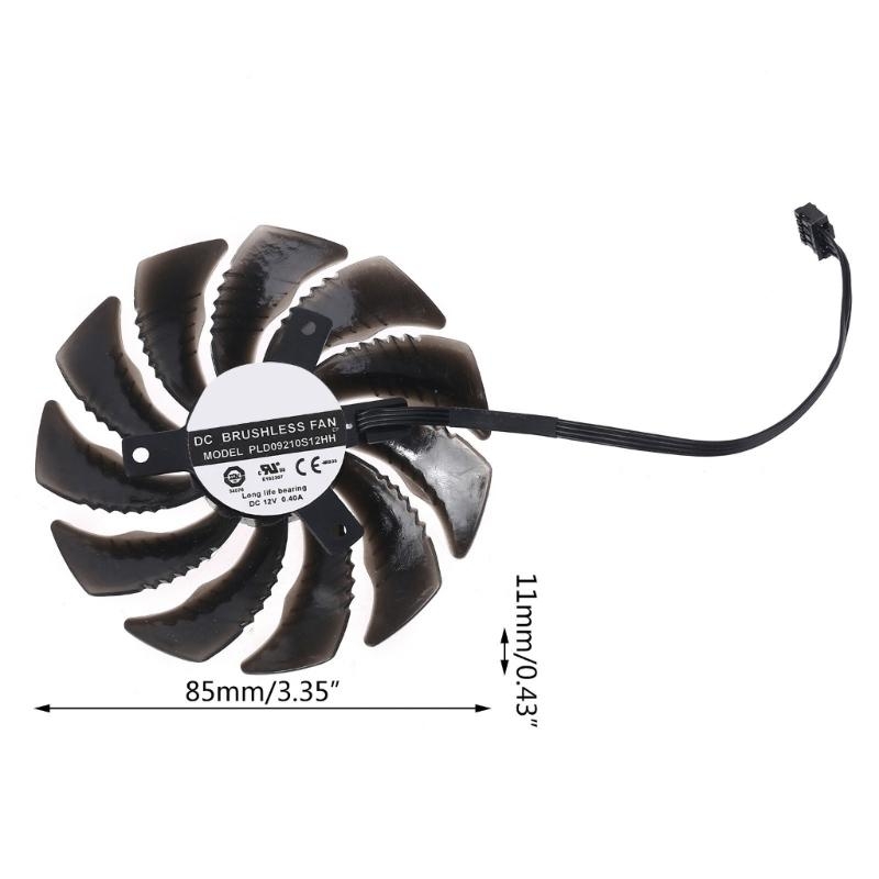 Ventilador Refrigeración Tarjeta Gráfica - Reemplazo Gigabyte 1080 Mini