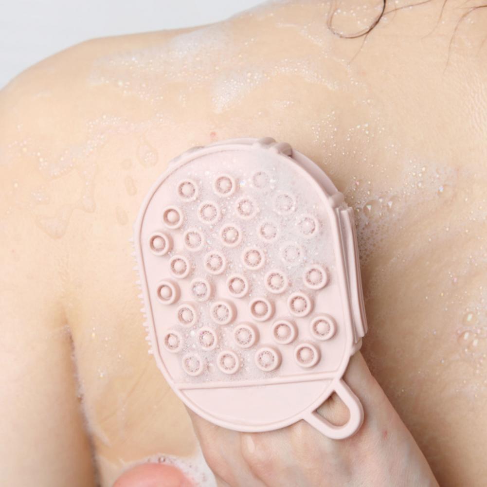 PVC Antibakterielle Schlecht Pinsel Körper Peeling Peeling Reinigung Pinsel Tiefe Reinigung Schlecht Pinsel Silizium Schlecht Körper Pinsel