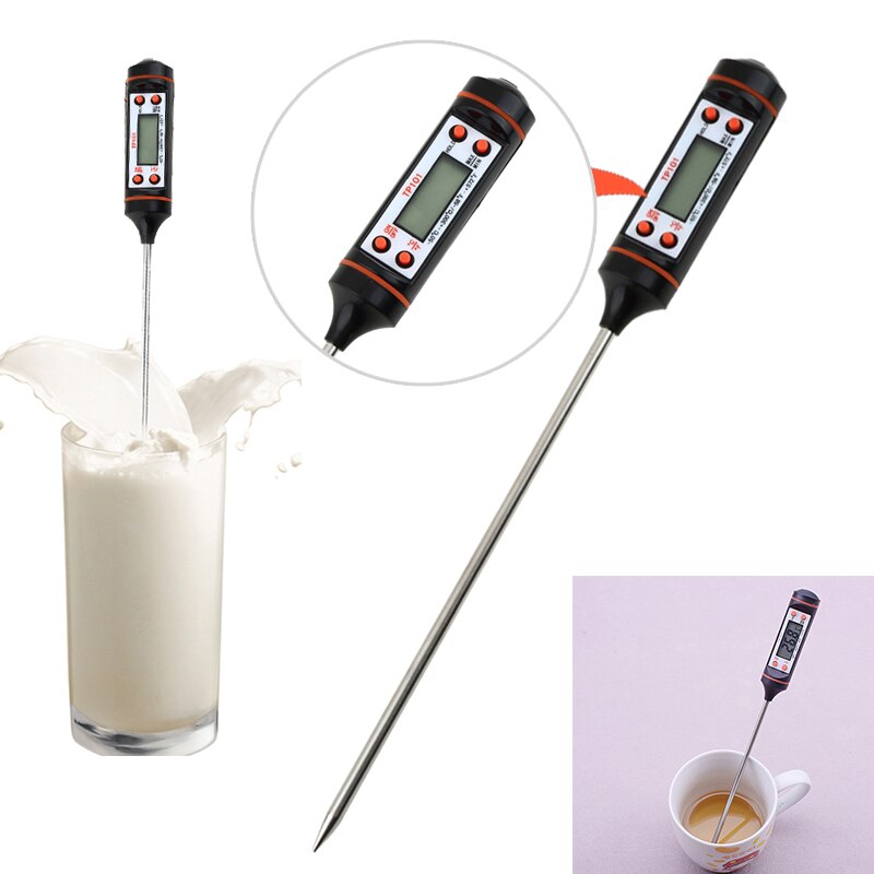 Digital Probe Food Thermometer Pen Style Kitchen BBQ Dining Tools Temperature Household Thermometers Cooking Termometer PW